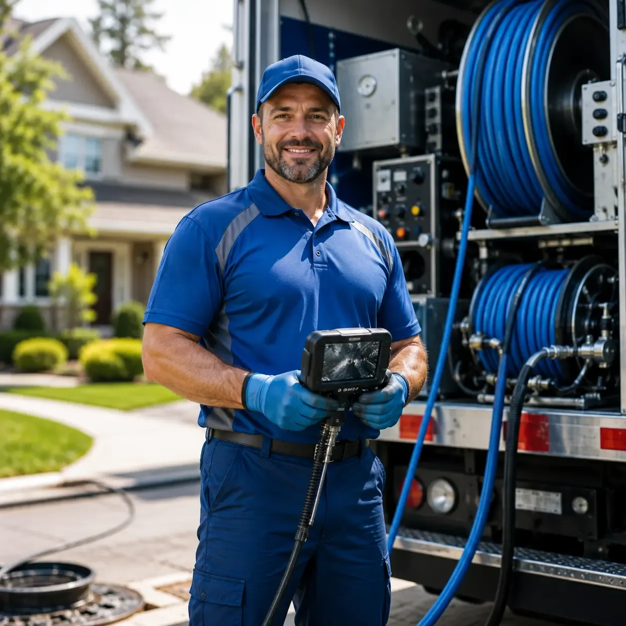 Local outdoor drain cleaning specialists in Dexter, MN